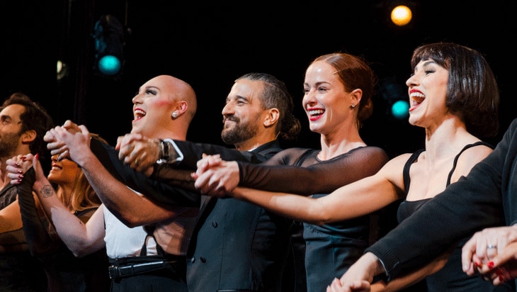 Watch Dancing With the Stars' Mark Ballas and Whitney Leavitt Reunite in Broadway's Chicago